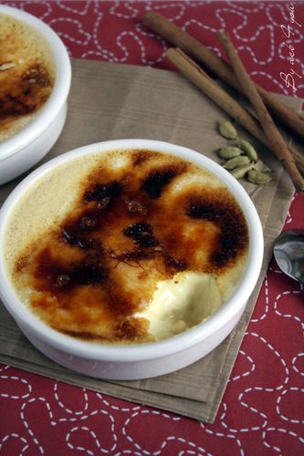 crème brûlée au safran b