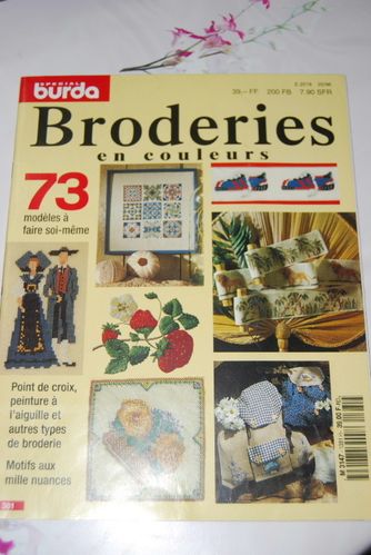 broderies en couleur