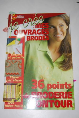 je crée mes ouvrages brodés