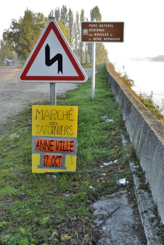 Anneville affiche marché jardiniers 2010