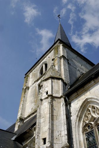 Anneville clocher église