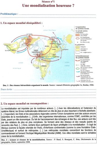 MONDIALISATION 3