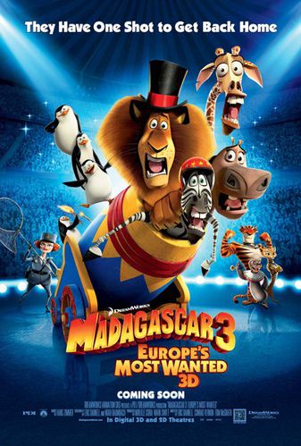 Madagascar 3 Affiche 3