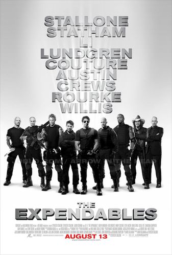 the Expendables Affiche Finale US