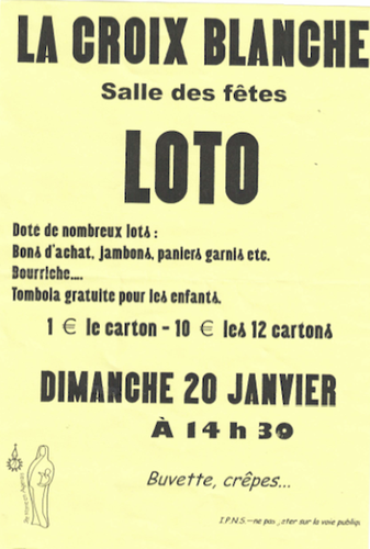 LOTO La Croix Blanche