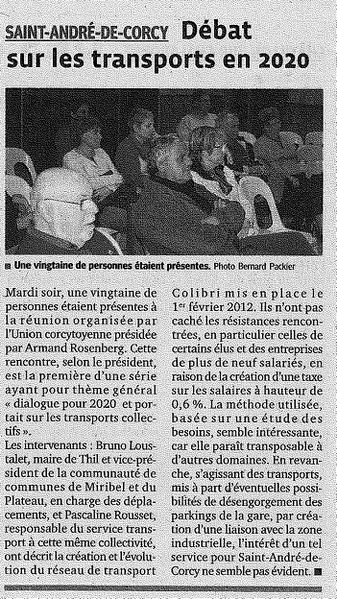 Article progrès dialogues transports