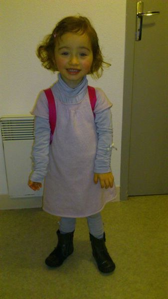 Elsa rentrée scolaire 6 janvier 2013