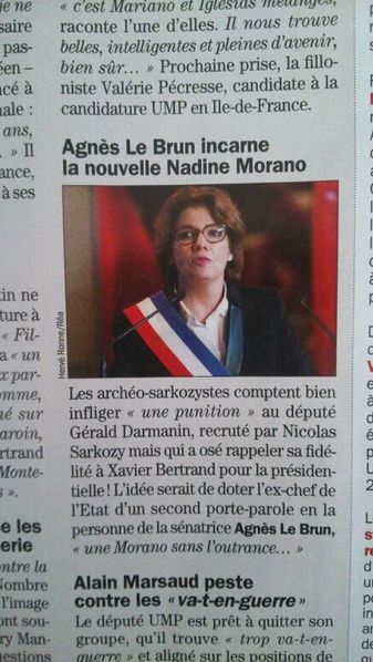 ALB future porte-parole de Sarkozy