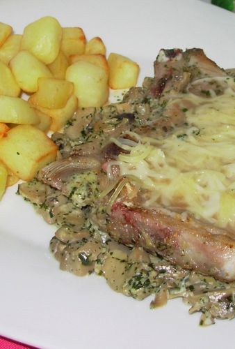 Côte de porc campagnarde5