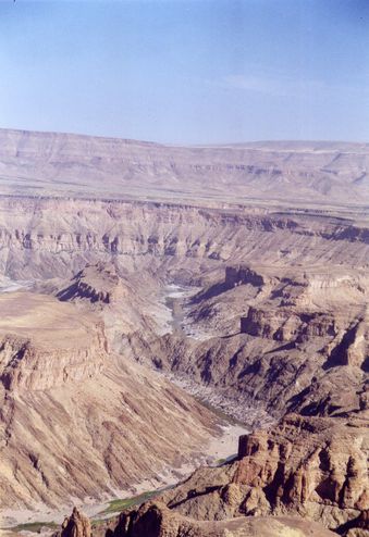 Fish River canyon vertical