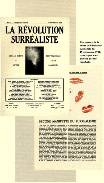 1929 2e manifeste du Surréalisme