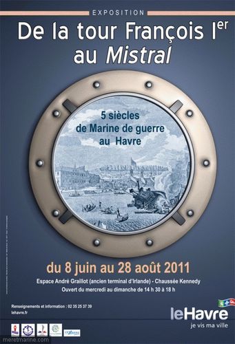 affiche -expo-de la tour françois 1er au mistral