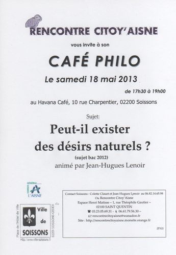 Café philo Soissons