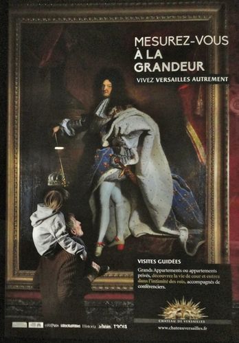 affiche Versailles GRANDEUR