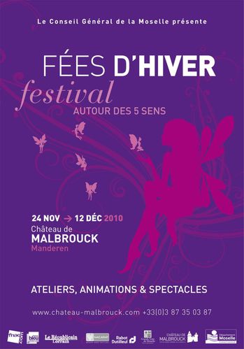fées d'hiver affiche