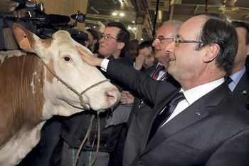 Hollande au salon 2013