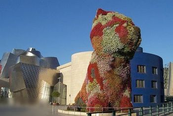 Koons bilbao guggenheim