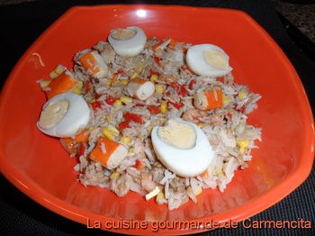 Salade de riz-border