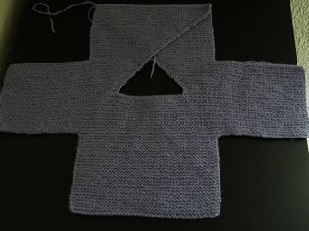 tricoter une brassiere naissance