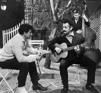 René-Louis Lafforgue avec Georges Brassens