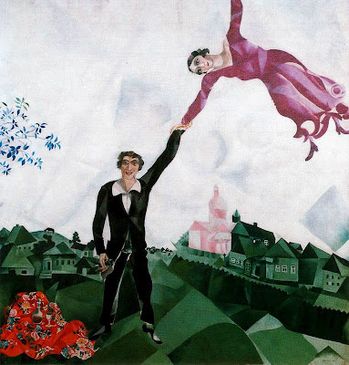 12 Chagall 17 la promenade Musée National, St Petersbourg