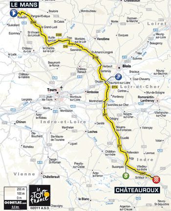 Le Mans - Châteauroux - 7ème étape du Tour de France 201