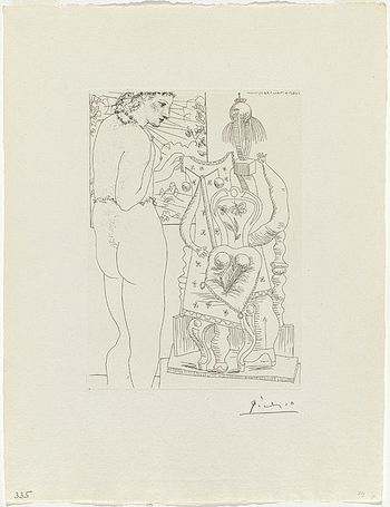 4 Picasso 1933 Vollard Suite N°74