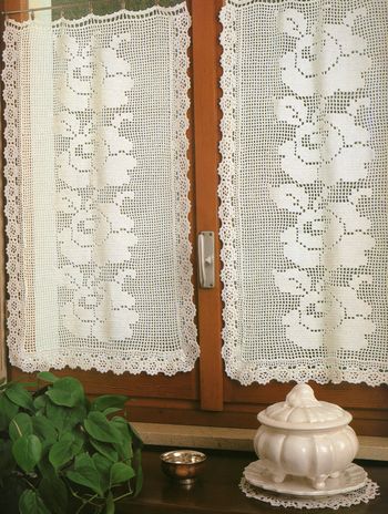 Rideaux le blog de anne Idées rideaux Crochet