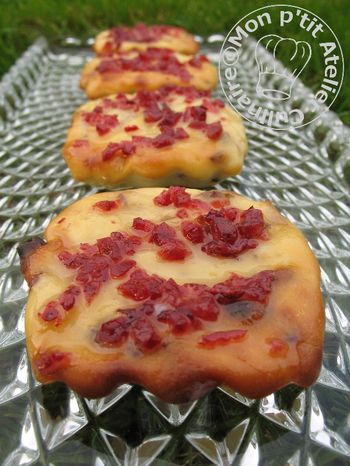 Mini Cheese Cakes aux Cranberries1