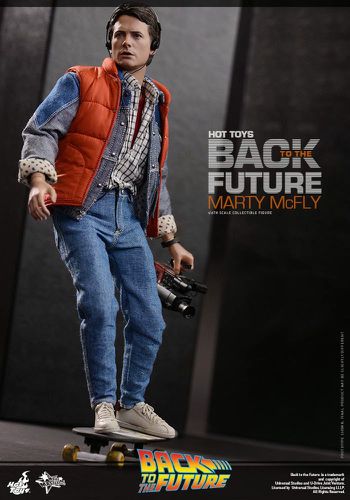 Hot Toys Back to the Future Marty McFly Collectible Figure