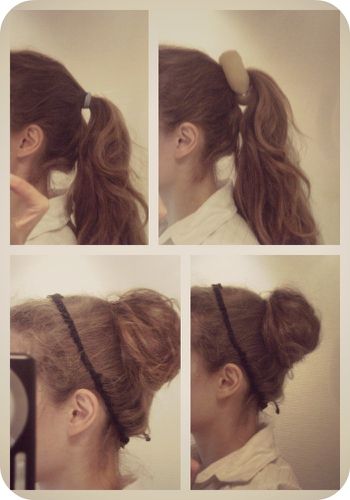 Coiffure bun Pimprelys