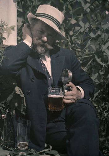 alfred+stieglitz,+frank+eugene+drinking+beer,+1907