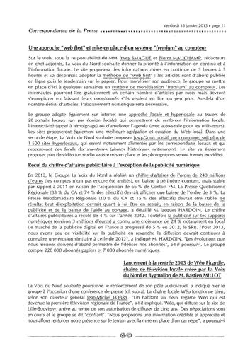 La Voix du Nord accélère son développement 3