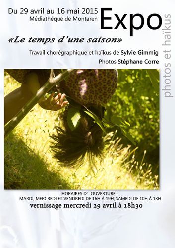 le temps d'une saison stephane corre sylvie gimmig expo avr