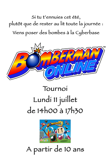 affiche Bomberman copie