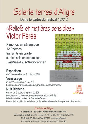 invitation Victor Férès