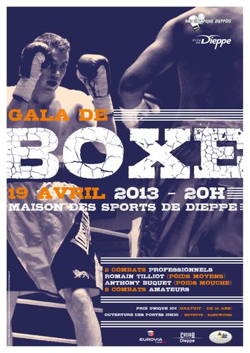 gala de boxe affiche avril 2013