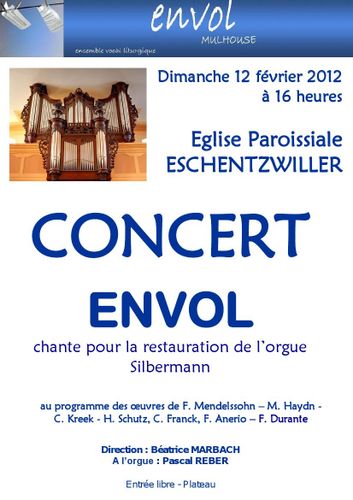affiche concert eschentzwiller