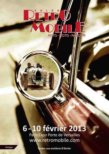 afficheRETROMOBILE2013