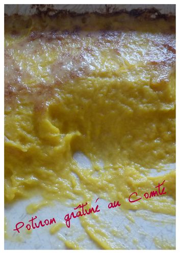 Potiron grâtiné au Comté2