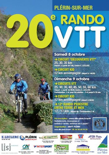 randonnee vtt 8 octobre