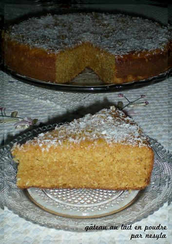 gateau au lait en poudre