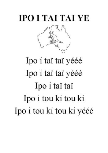 chanson IPO I TAI TAI YE