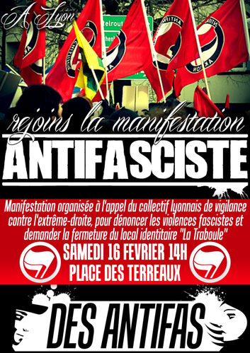 antifa Lyon 16fév2013