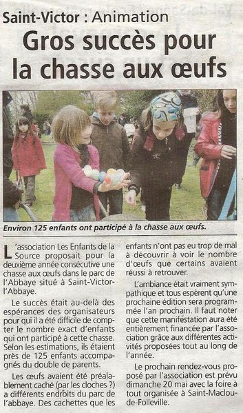 article Infos D Chasse 2012