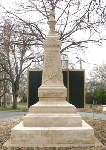 monument aux morts de Montamisé