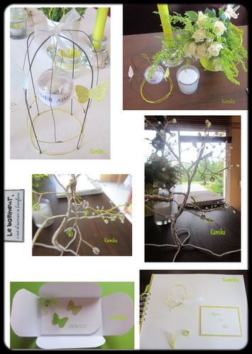 tables papillons