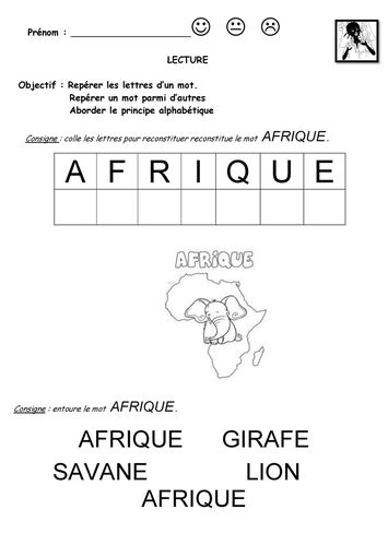 mot afrique Page 1