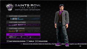Saints Row 3 Character Creation