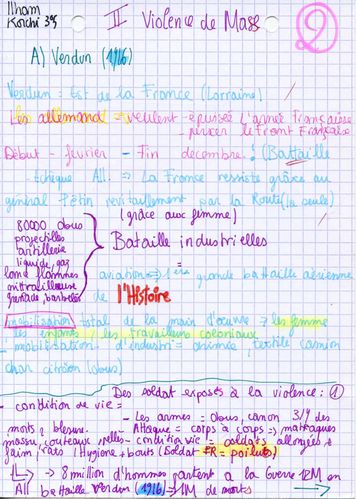 Savoir réviser efficacement (des exemples de fiches de révision) - Le blog  Histoiregeoenforce